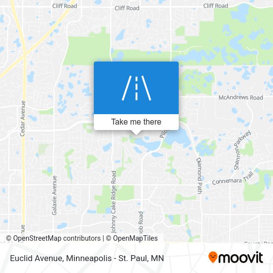 Mapa de Euclid Avenue