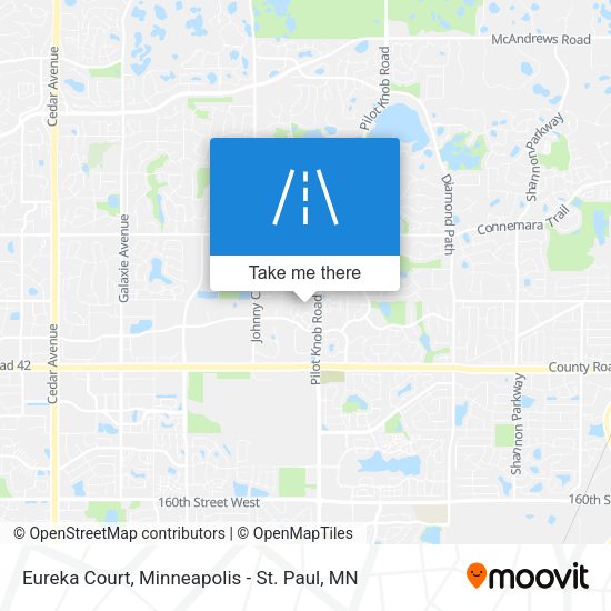 Eureka Court map