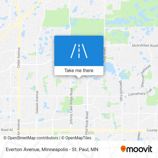 Everton Avenue map