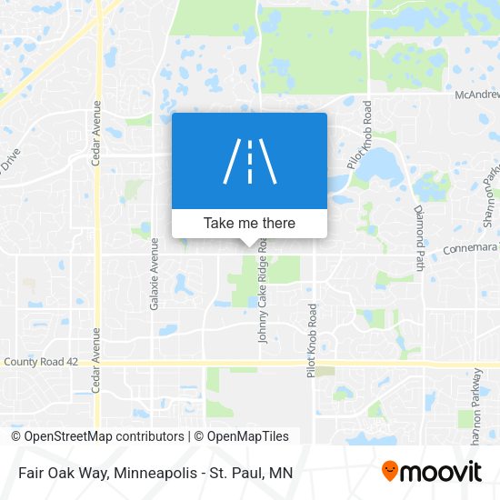 Mapa de Fair Oak Way