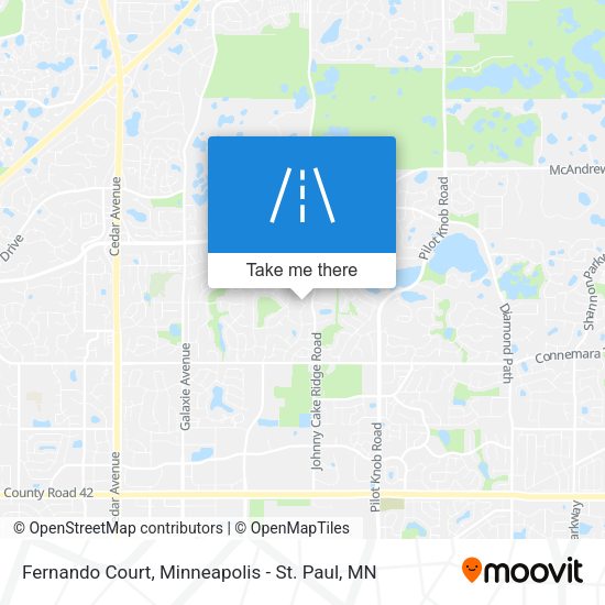 Fernando Court map