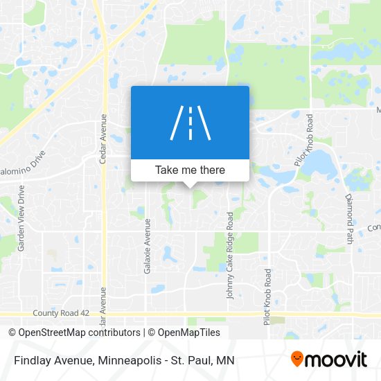 Findlay Avenue map