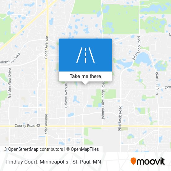 Findlay Court map