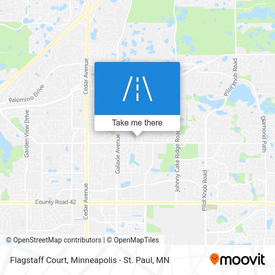 Mapa de Flagstaff Court