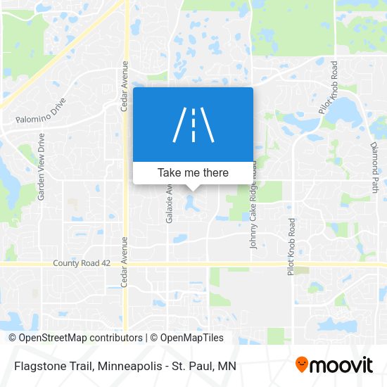Mapa de Flagstone Trail