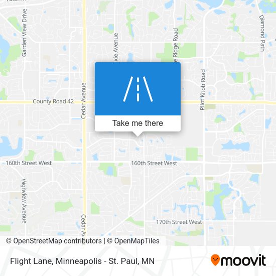 Flight Lane map