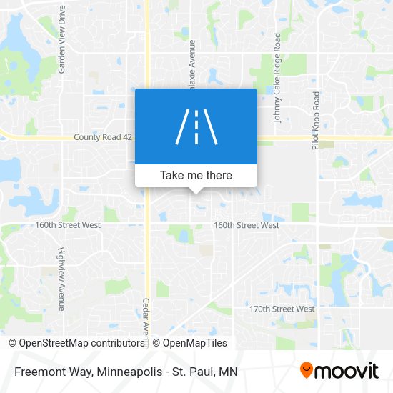 Mapa de Freemont Way