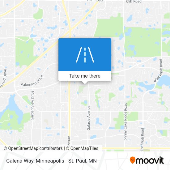 Galena Way map