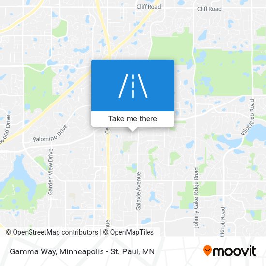 Gamma Way map