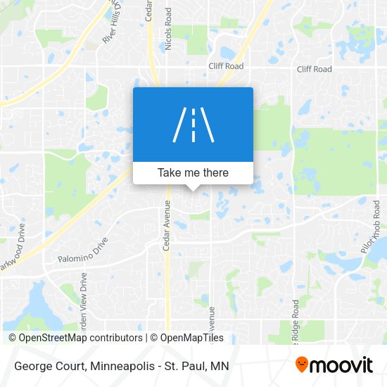 George Court map