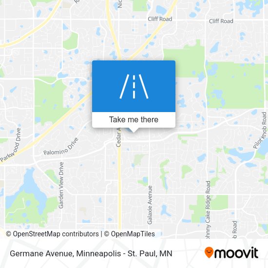 Germane Avenue map