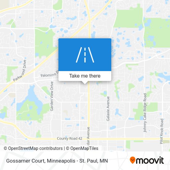Gossamer Court map
