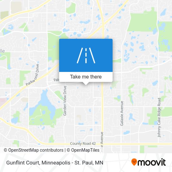 Gunflint Court map
