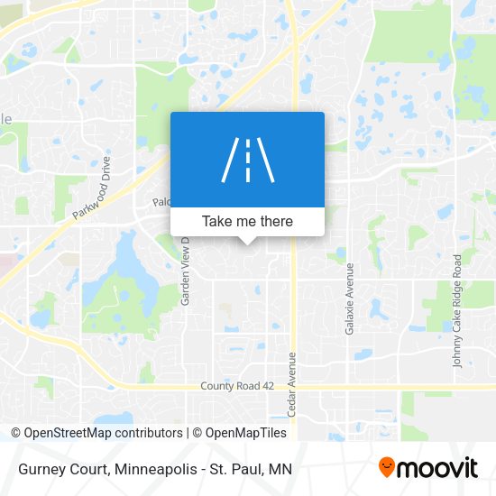 Mapa de Gurney Court