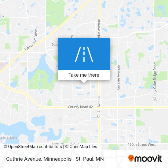 Guthrie Avenue map