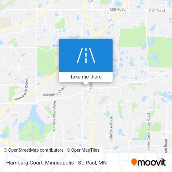 Hamburg Court map
