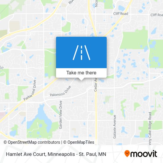 Hamlet Ave Court map