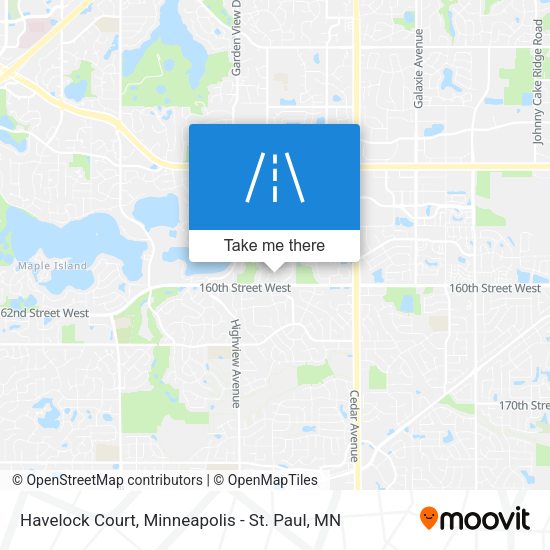Havelock Court map