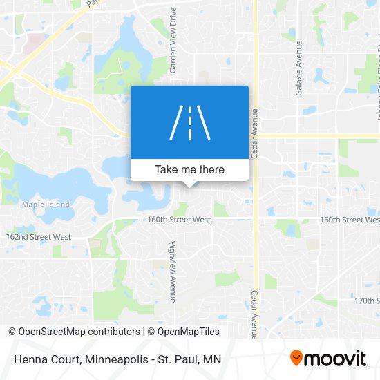 Henna Court map