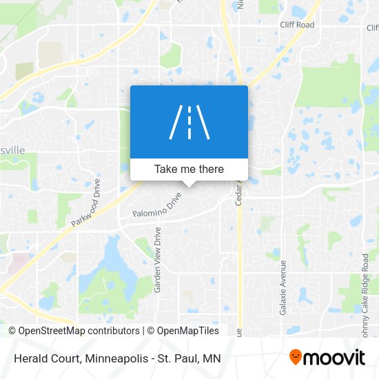 Herald Court map
