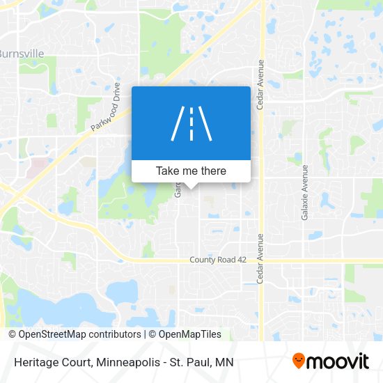 Heritage Court map