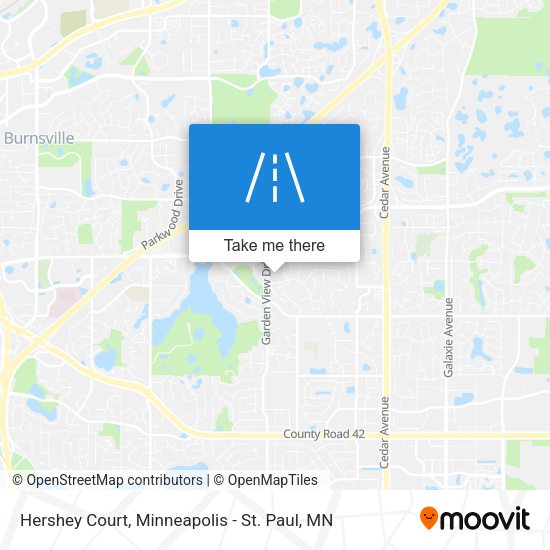 Hershey Court map