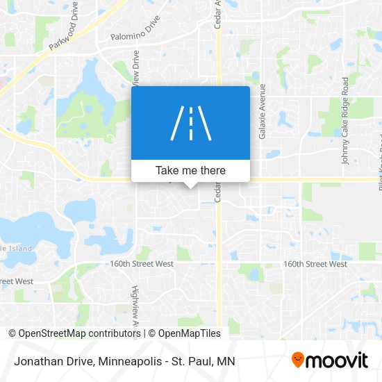 Jonathan Drive map