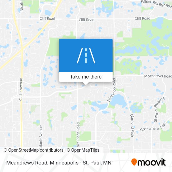 Mcandrews Road map