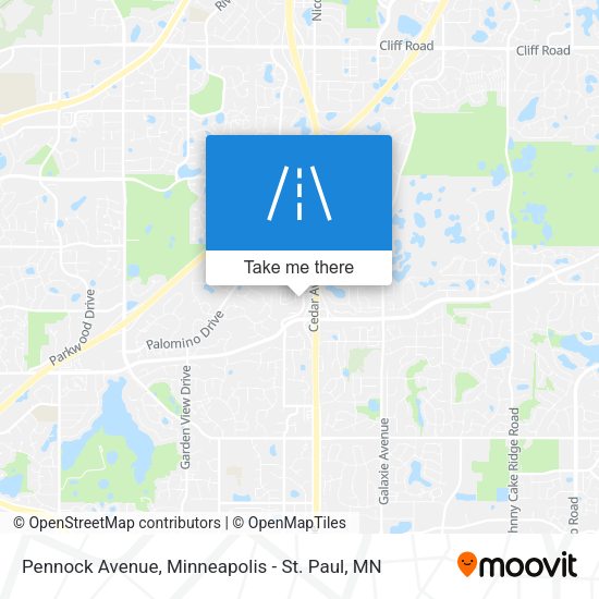 Pennock Avenue map