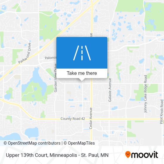 Upper 139th Court map