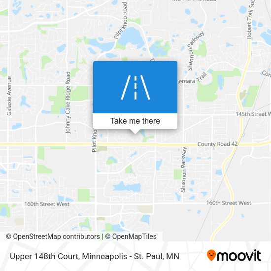 Upper 148th Court map