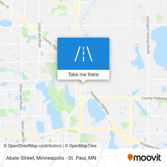Mapa de Abele Street
