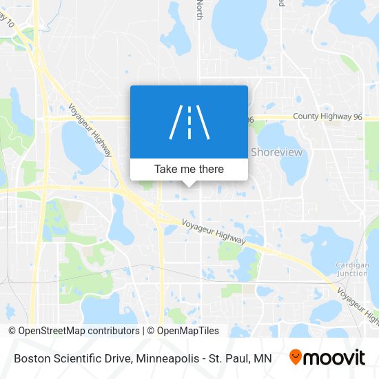 Boston Scientific Drive map