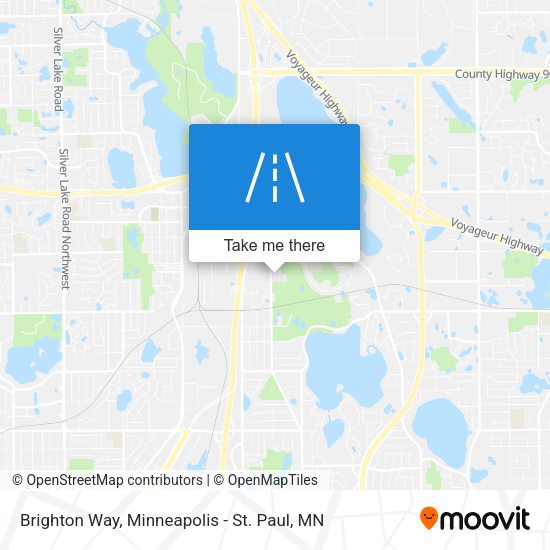 Brighton Way map