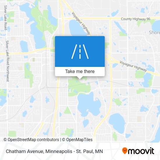 Chatham Avenue map