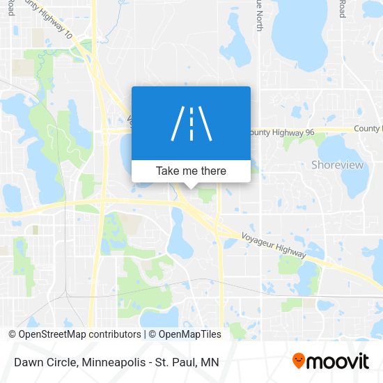 Dawn Circle map