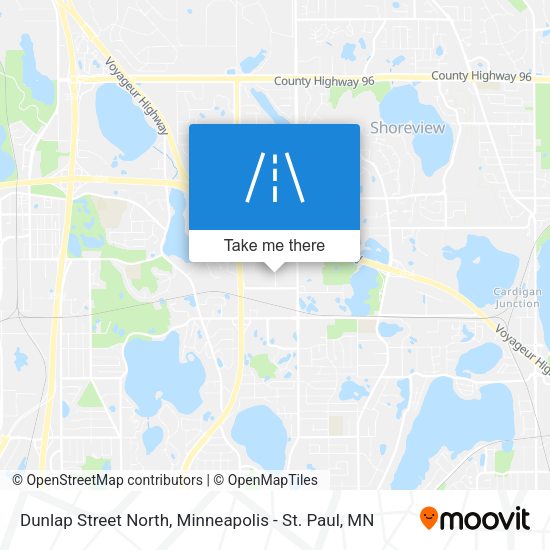 Dunlap Street North map