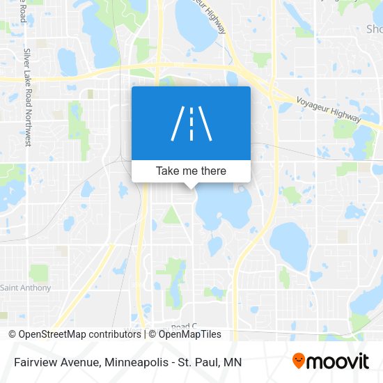 Fairview Avenue map