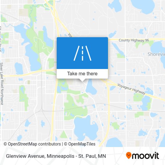 Mapa de Glenview Avenue