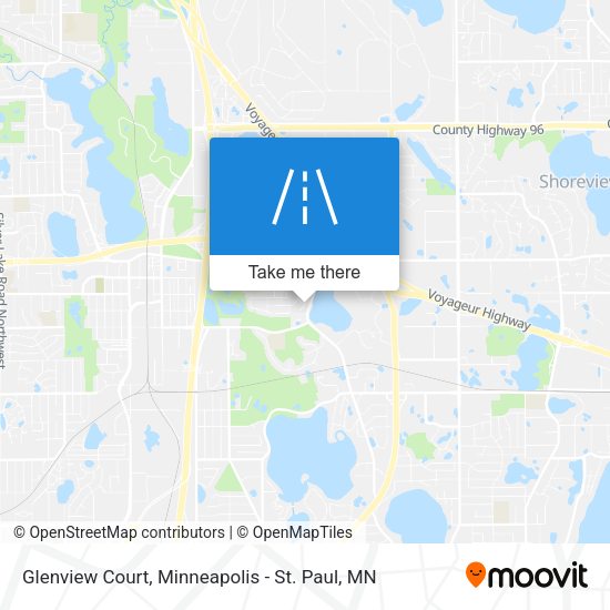 Glenview Court map