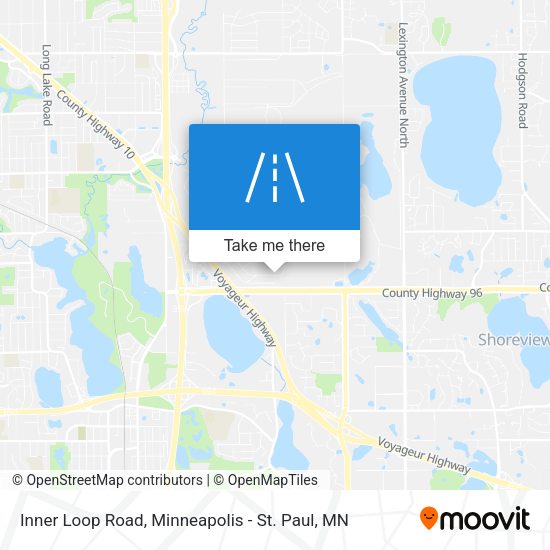 Mapa de Inner Loop Road