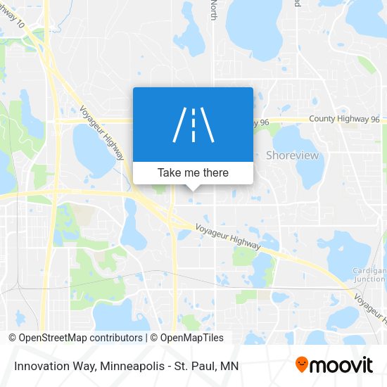 Innovation Way map