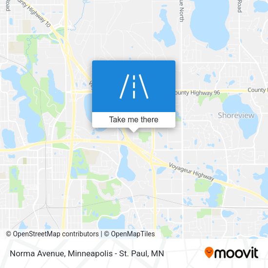 Mapa de Norma Avenue