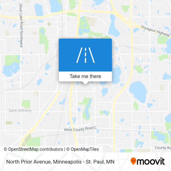 Mapa de North Prior Avenue