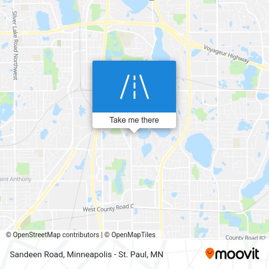 Sandeen Road map