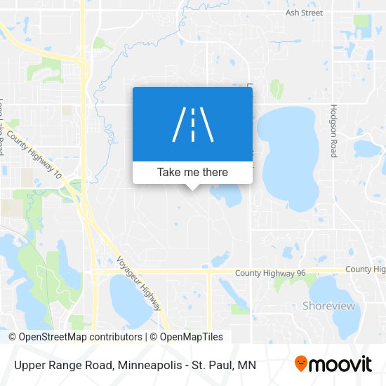 Upper Range Road map