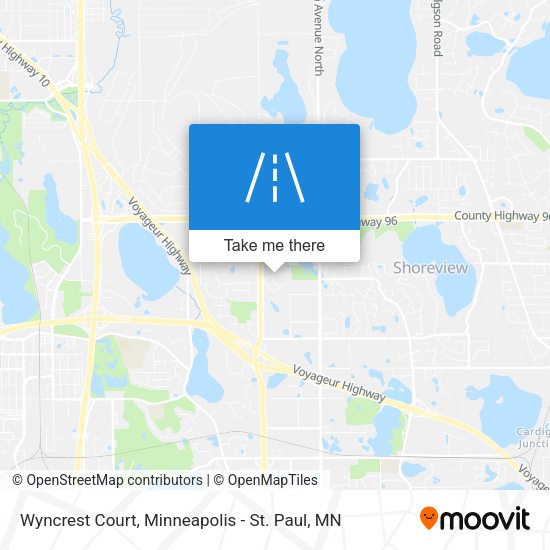 Wyncrest Court map
