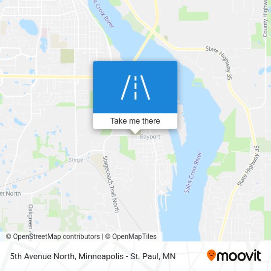 Mapa de 5th Avenue North