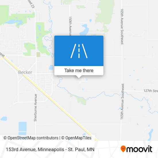 Mapa de 153rd Avenue