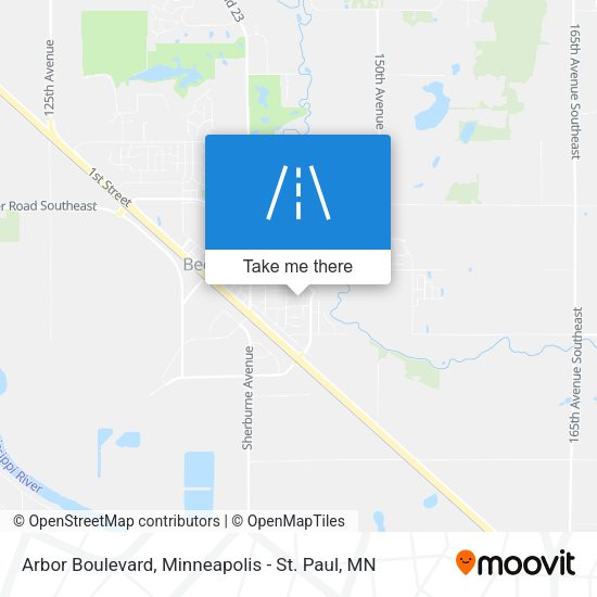 Mapa de Arbor Boulevard